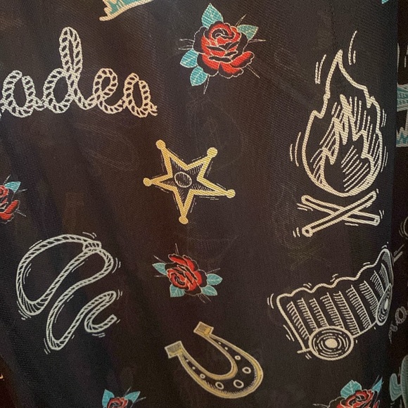 Rowdy Crowd Western Skirt - Picture 7 of 12